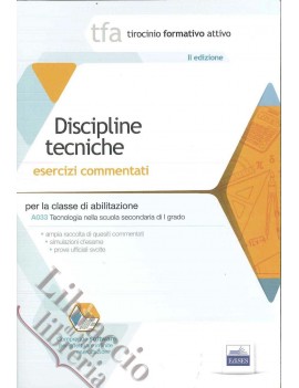 DISCIPLINE TECNICHE esercizi commentati