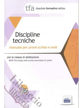 DISCIPLINE TENICHE manuale