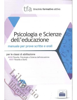 PSICOLOGIA E SIENZE DELL'EDUCAZIONE manu