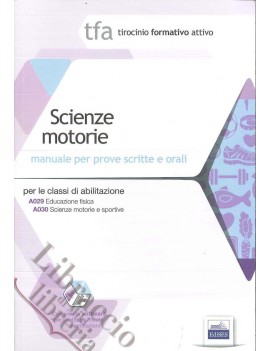 SCIENZE MOTORIE manuale