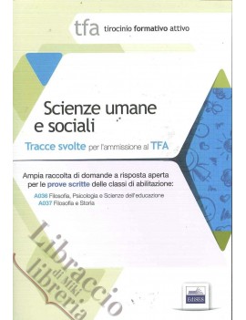 TFA SCIENZE UMANE E SOCIALI A036 A037