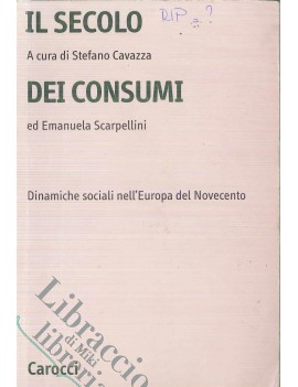 IL SECOLO DEI CONSUMI. DINAMICHE SOCIALI