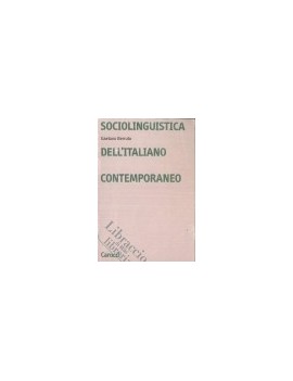 SOCIOLINGUISTICA DELL'ITALIANO CONTEMPOR