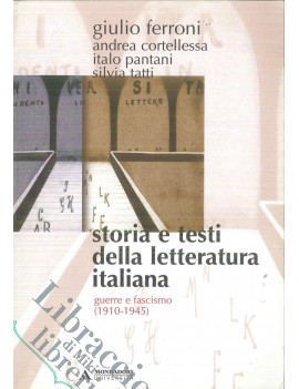 STORIA E TESTI DELLA LETTERATURA ITALIAN