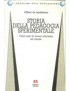 STORIA DELLA PEDAGOGIA SPERIMENTALE