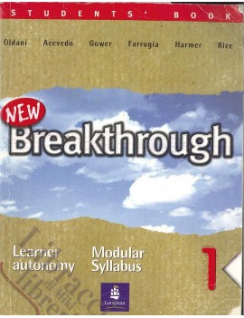 NEW BREAKTHROUGH 1 studente + esercizi +