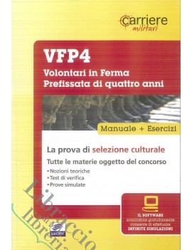 VOLONTARI FERMA PREFISSATA 4 ANNI: PROVA