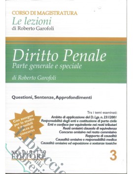 DIRITTO PENALE. PARTE GENERALE E SPECIAL