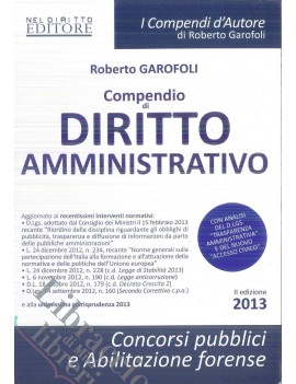 COMPENDIO DI DIRITTO AMMINISTRATIVO