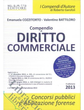 COMPENDIO DI DIRITTO COMMERCIALE