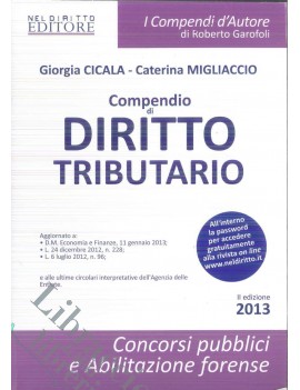 COMPENDIO DI DIRITTO TRIBUTARIO