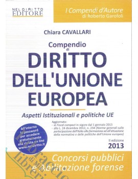 COMPENDIO DI DIRITTO DELL'UNIONE EUROPEA