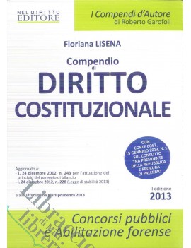 COMPENDIO DI DIRITTO COSTITUZIONALE