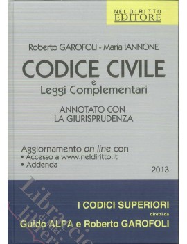 CODICE CIVILE e LEGGI COMPLEMENTARI