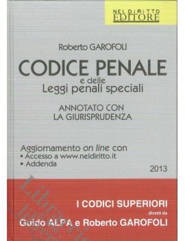 CODICE PENALEe DELLE LEGGI PENALI SPECIA