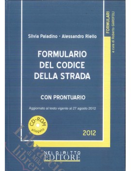 FORMULARIO DEL CODICE DELLA STRADA