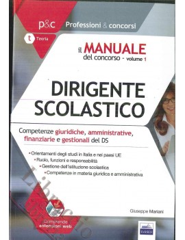 DIRIGENTE SCOLASTICO MANUALE vol. 1