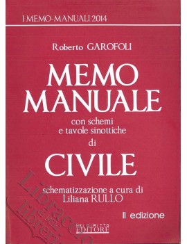 MEMO MANUALE CIVILE con schemi e tavole