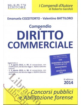 COMPENDIO DI DIRITTO COMMERCIALE