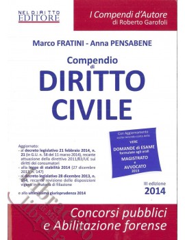 COMPENDIO DIRITTO CIVILE 2014