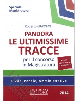 PANDORA LE ULTIMISSIME TRACCE PER IL CON