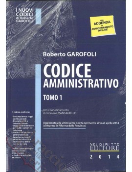 CODICE AMMINISTRATIVO TOMO I - II