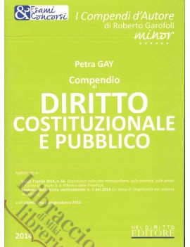 COMPENDIO DI DIRITTO COSTITUZIONALE E PU