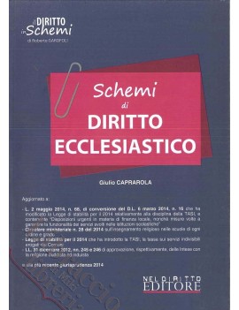 SCHEMI DI DIRITTO ECCLESIASTICO