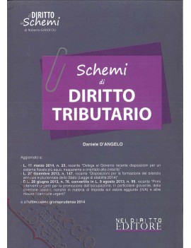 SCHEMI DI DIRITTO TRIBUTARIO