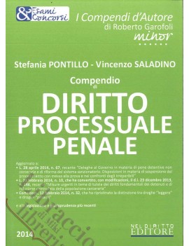 COMPENDIO DI DIRITTO PROCESSUALE PENALE