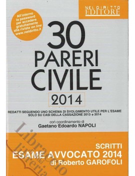 30 PARERI CIVILE 2014