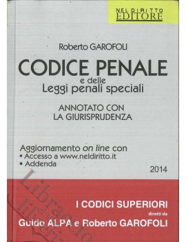 CODICE PENALEe DELLE LEGGI PENALI SPECIA