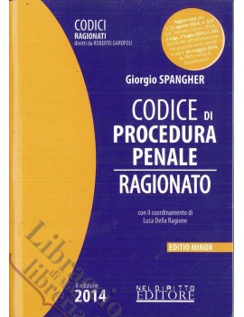 codice proc. penale ragionato minor 2014