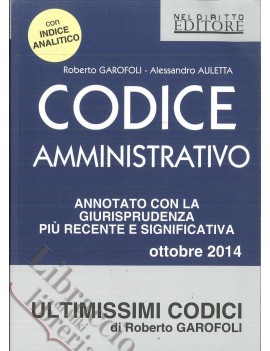 CODICE AMMINISTRATIVO annotato con la gi