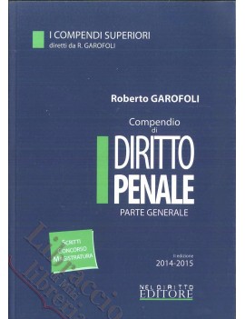 COMPENDIO DI DIRITTO PENALE parte genera