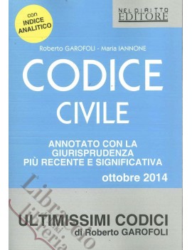 CODICE CIVILE 2014 annotato con la giuri