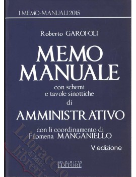 MEMO MANUALE AMMINISTRATIVO con schemie