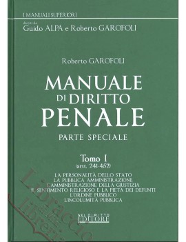 MANUALE DI DIRITTO PENALE PARTE SPECIALE