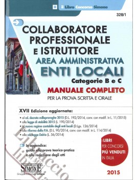 COLLABORATORE PROFESSIONALE E ISTRUTTORE