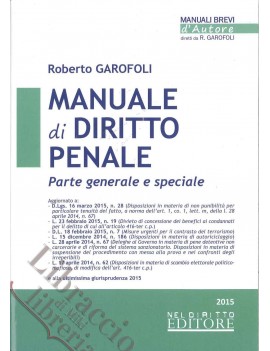 MANUALE DI PENALE generale e speciale 20