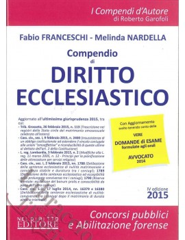 VE COMPENDIO DI DIRITTO ECCLESIASTICO 20