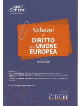 SCHEMI DI DIRITTO DELL'UNIONE EUROPEA