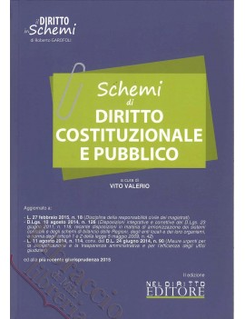 SCHEMI DI DIRITTO COSTITUZIONALE E PUBBL