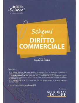 SCHEMI DI DIRITTO COMMERCIALE