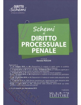 schemi di diritto processualepenale 2015