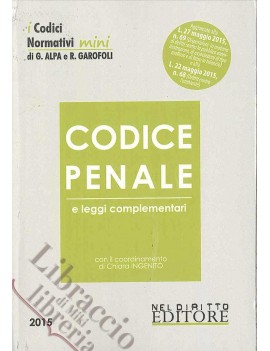 CODICE PENALE 2015