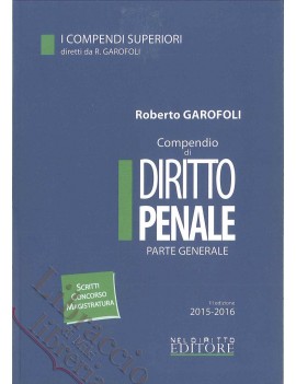 COMPENDIO DI DIRITTO PENALE parte genera