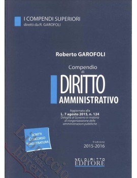 COMPENDIO DI DIRITTO AMMINISTRATIVO