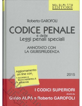 CODICE PENALE  DELLE LEGGI PENALI SPECIA