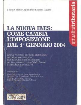 LA NUOVA IRES, COME CAMBIA L'IMPOSIZIONE